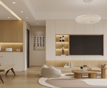 Modern A Living Room-ID:644820939