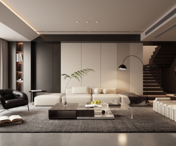 Modern A Living Room-ID:313889986