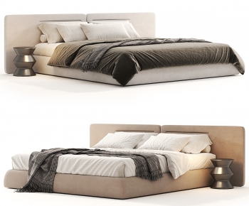 Modern Double Bed-ID:335752964