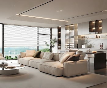 Modern A Living Room-ID:106045011