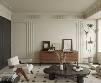 Modern A Living Room-ID:630820048