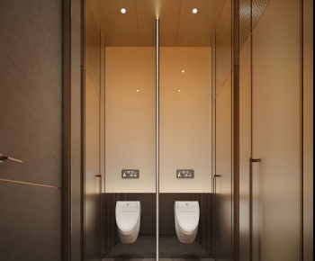 Modern Public Toilet-ID:736823089