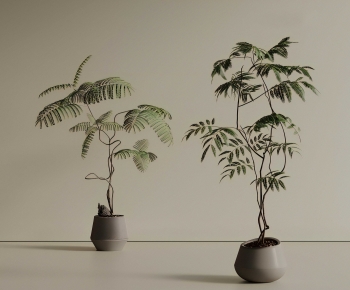 New Chinese Style Ground Green Plant Potted Plants-ID:574244985