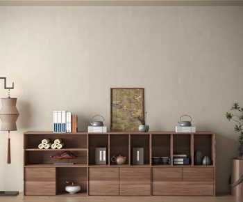 New Chinese Style Side Cabinet-ID:659430085