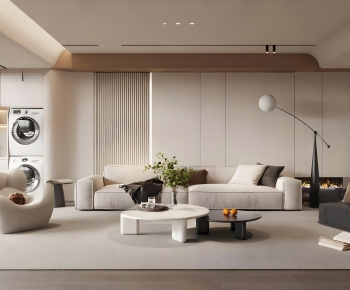 Modern A Living Room-ID:769243001