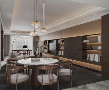 Modern Dining Room-ID:800359969