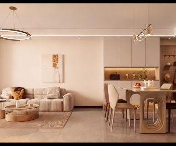 Modern A Living Room-ID:884306912