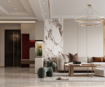 Modern A Living Room-ID:382667063