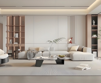 Modern A Living Room-ID:986186037