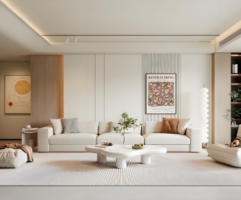 Modern A Living Room-ID:754559994