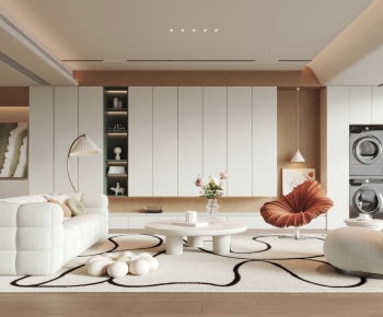 Modern A Living Room-ID:902607926