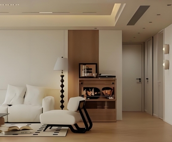 Modern A Living Room-ID:255496984