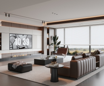 Modern A Living Room-ID:447822094