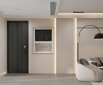 Modern A Living Room-ID:639679917