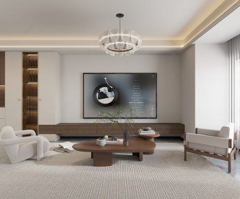 Modern A Living Room-ID:209161041