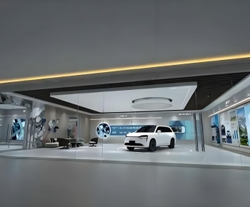 Modern Exhibition Hall-ID:933229926