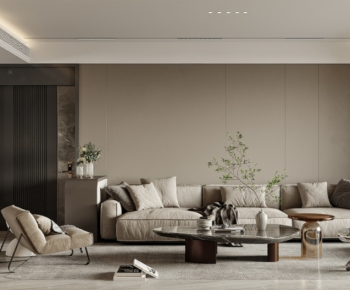 Modern A Living Room-ID:455642946