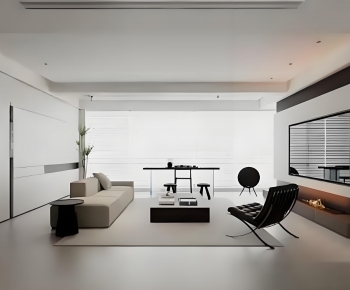 Modern A Living Room-ID:876176125