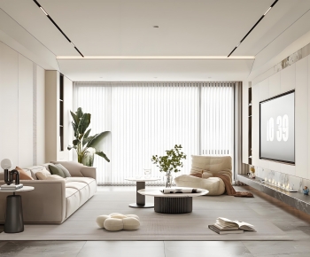 Modern A Living Room-ID:737860285