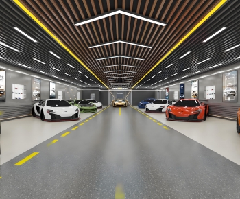 Modern Exhibition Hall-ID:123326061