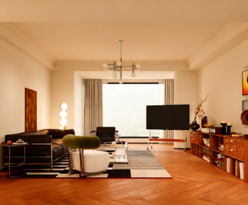 Modern A Living Room-ID:827495109