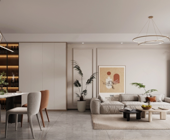 Modern A Living Room-ID:130791904