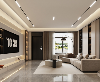 Modern A Living Room-ID:984227908