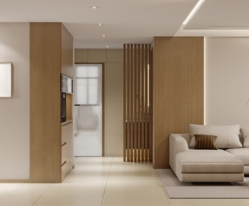 Japanese Style A Living Room-ID:747369051