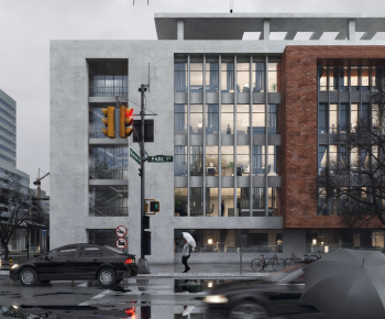 Modern Appearance Of Commercial Building-ID:185303931