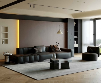 Modern A Living Room-ID:654057981