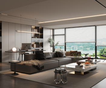 Modern A Living Room-ID:773967987