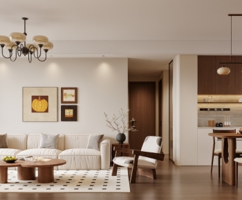 Modern A Living Room-ID:955519915