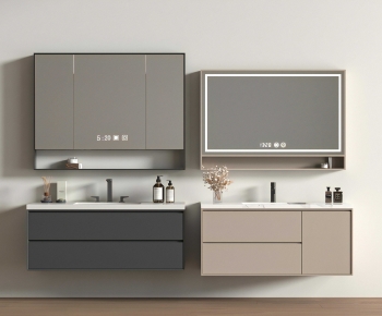 Modern Bathroom Cabinet-ID:606923104