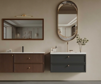 Modern Bathroom Cabinet-ID:430641274