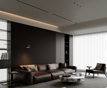 Modern A Living Room-ID:495284083