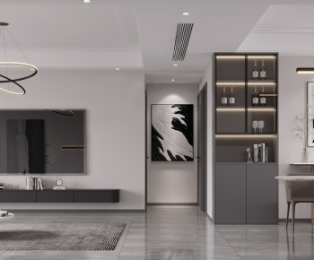 Modern A Living Room-ID:954528093