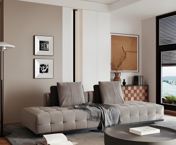 Modern A Living Room-ID:754753114