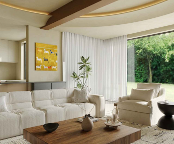 Modern A Living Room-ID:854549493