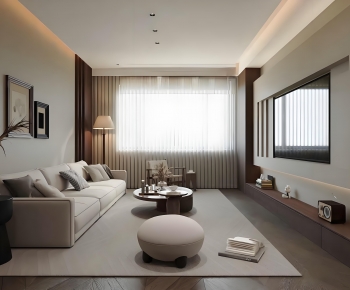 Modern A Living Room-ID:333791023