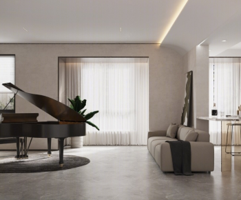 Modern Piano Room-ID:349642044