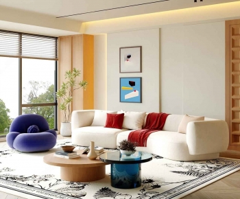 Modern A Living Room-ID:852215059