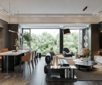 Modern A Living Room-ID:381436113