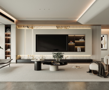 Modern A Living Room-ID:136578086