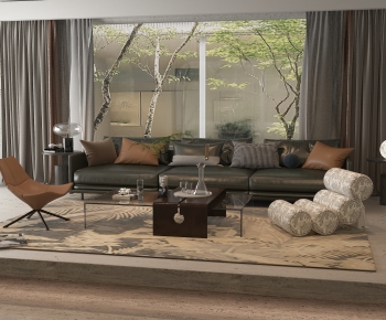 Modern Sofa Combination-ID:358822113