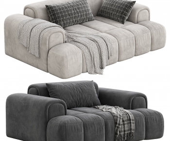 Modern Single Sofa-ID:826690919