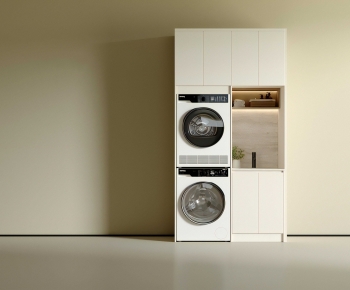 Modern Laundry Cabinet-ID:568866019