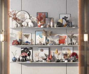 New Chinese Style Decorative Set-ID:370918994