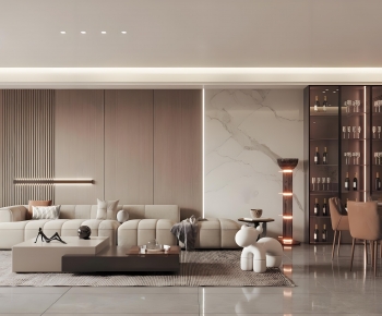 Modern A Living Room-ID:404032953