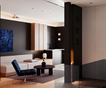 Modern A Living Room-ID:390033966