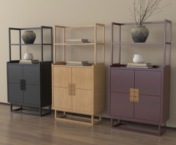 New Chinese Style Decorative Cabinet-ID:771058085